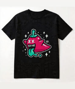 Boo Chile (Red) - Black Unisex Tee