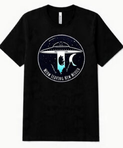 Meow Leaving - Black Unisex Tee