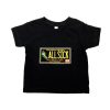 All Sick Chile Plate - Black Toddler Tee