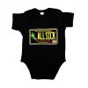 All Sick Chile Plate - Black Onesie