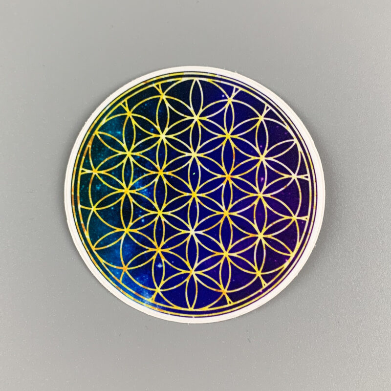 Flower of Life – Sticker – Metal the Brand