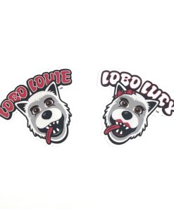 Lobo Louie/ Lobo Lucy Sticker