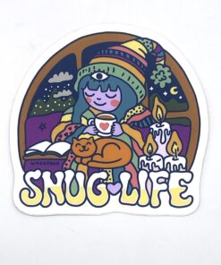 Woke Snug Life - Sticker