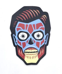 They Live Alien Head - Sticker