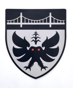 Mothman Heraldic - Sticker
