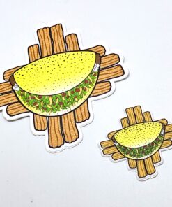 Taco Zia - Sticker