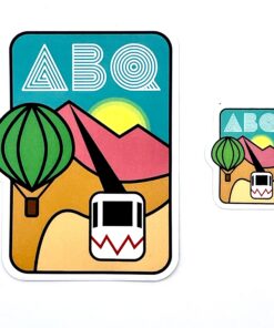 Albuquerque Retro - Sticker