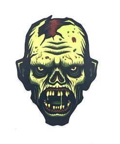 Zombie Head - Sticker