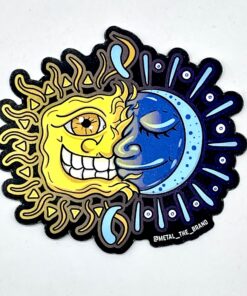Sun and Moon-Sticker