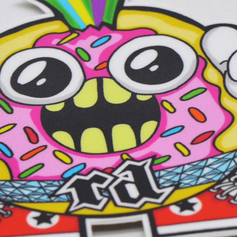 Rebel Rocker Donut – Sticker – Metal the Brand