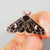 Black Moth - Enamel Pin