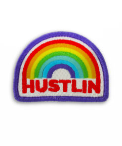 Metal the Brand Hustlin Embroidered Patch