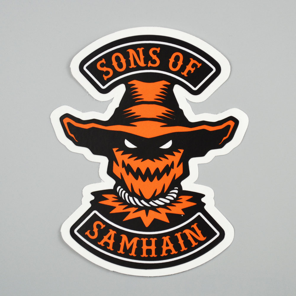 Sons of Samhain Motorcycle Club – Sticker – Metal the Brand