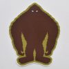 Bigfoot Silhouette (brown) - Sticker
