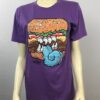 Zombie Burger – Purple Unisex Tee