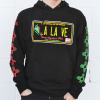 A La Ve Chile Plate - Black Unisex Pullover Hoodie