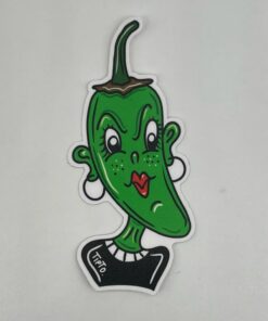 Green Chile Babe - Sticker