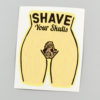 Shave Your Skulls - Sticker