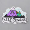 Woke Keep Climbing - Sticker