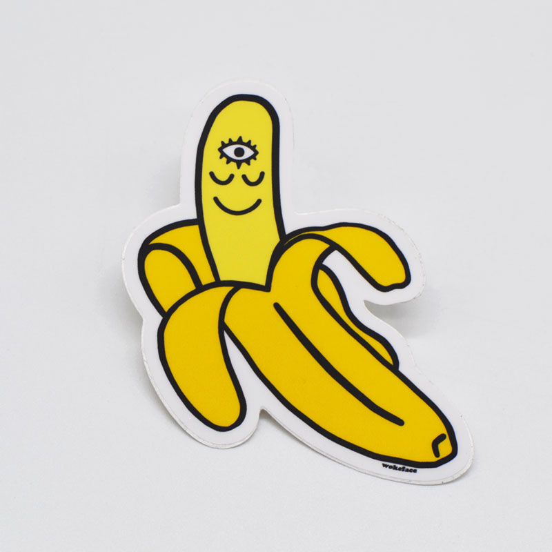 Woke Banana - Sticker